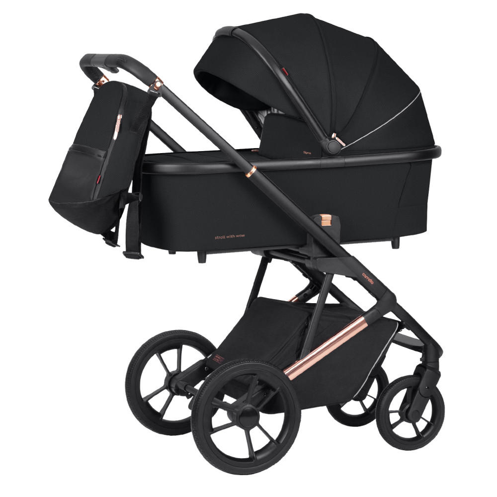 Коляска 2 в 1 Carrello Sigma NF CRL-6509 Obsidian Black