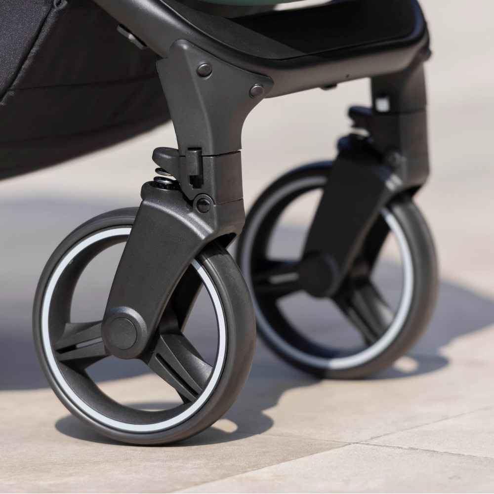 Carrello Bravo BF CRL-8512 - прогулянкова коляска для бездоріжжя, всесезонний візок • Crystal Pink