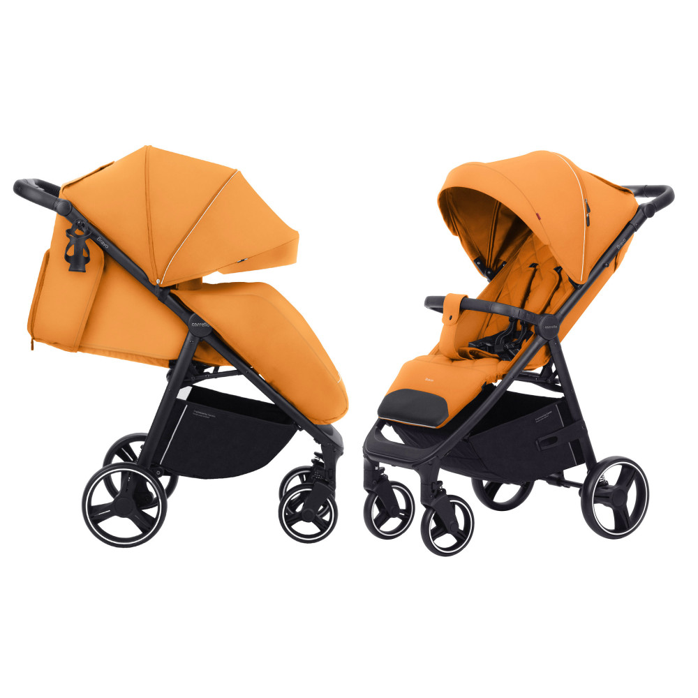 Carrello Bravo 2024 CRL-8512 - всесезонная прогулочная коляска • Amber Orange