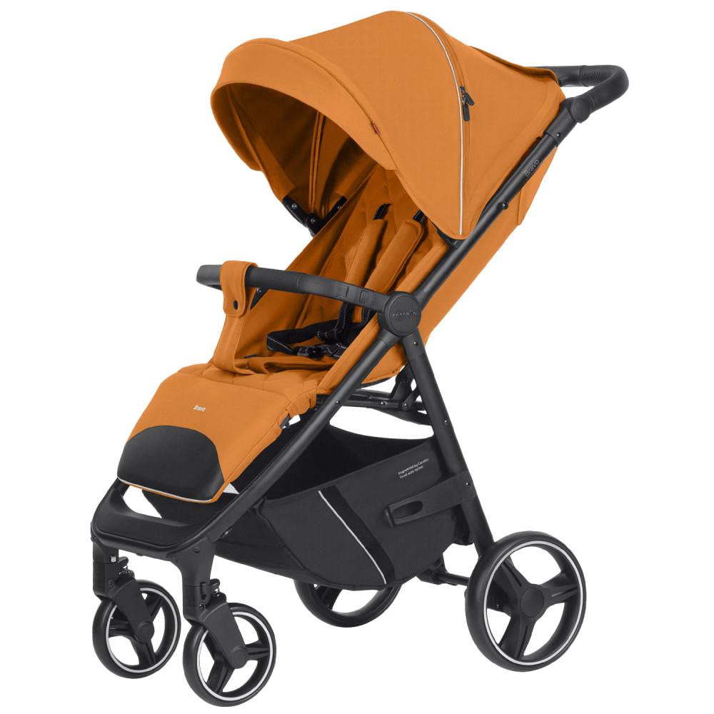 Carrello Bravo 2024 CRL-8512 - всесезонная прогулочная коляска • Amber Orange