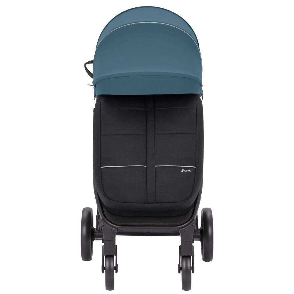 Carrello Bravo BF CRL-8512 - прогулянкова коляска для бездоріжжя, всесезонний візок • Ice Blue
