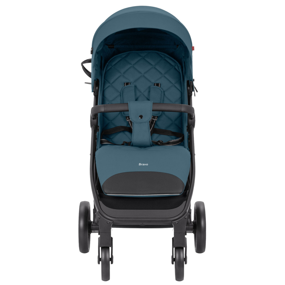Carrello Bravo BF CRL-8512 - прогулянкова коляска для бездоріжжя, всесезонний візок • Ice Blue