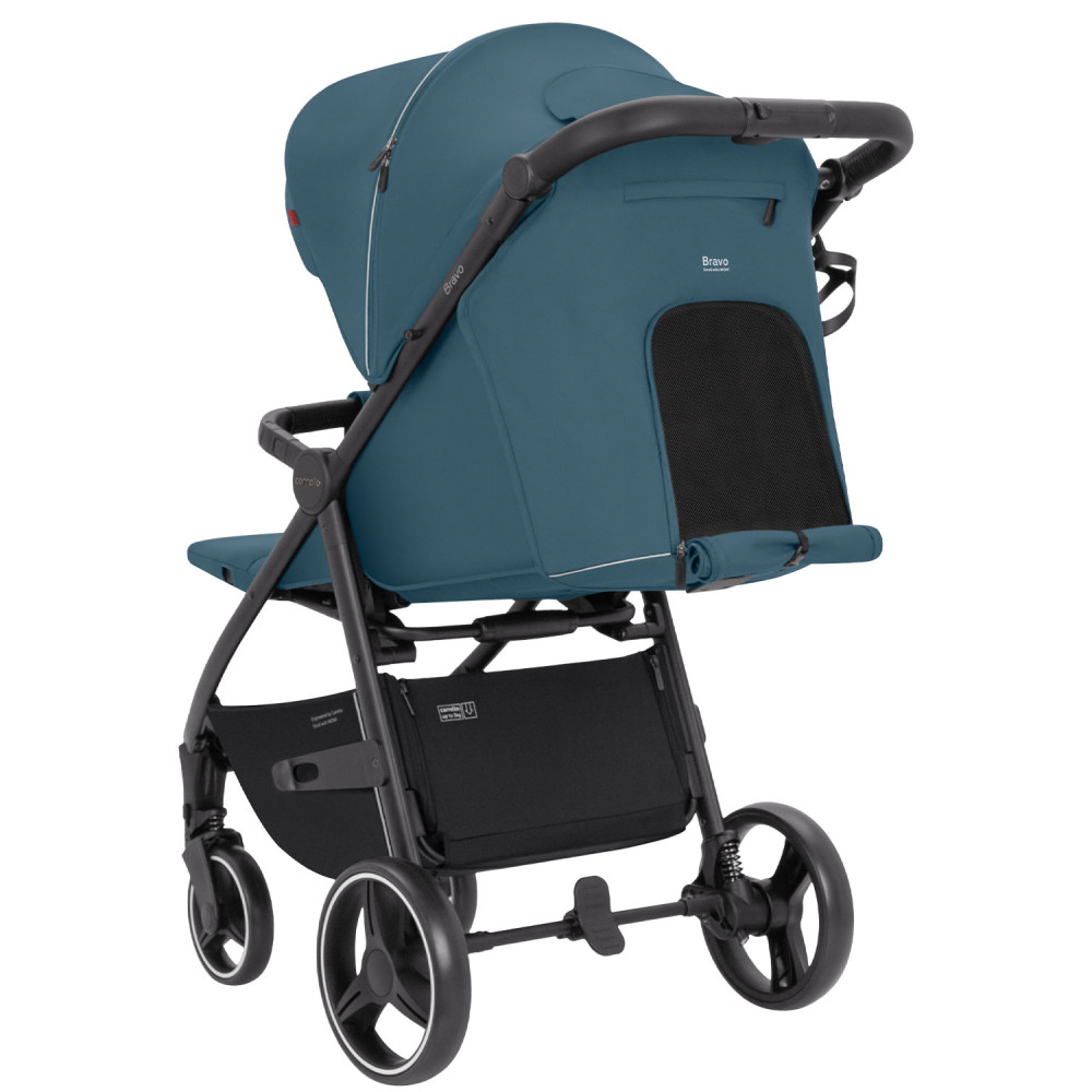 Carrello Bravo BF CRL-8512 - прогулянкова коляска для бездоріжжя, всесезонний візок • Ice Blue
