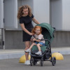 Carrello Bravo BF CRL-8512 - прогулянкова коляска для бездоріжжя, всесезонний візок • Ice Blue