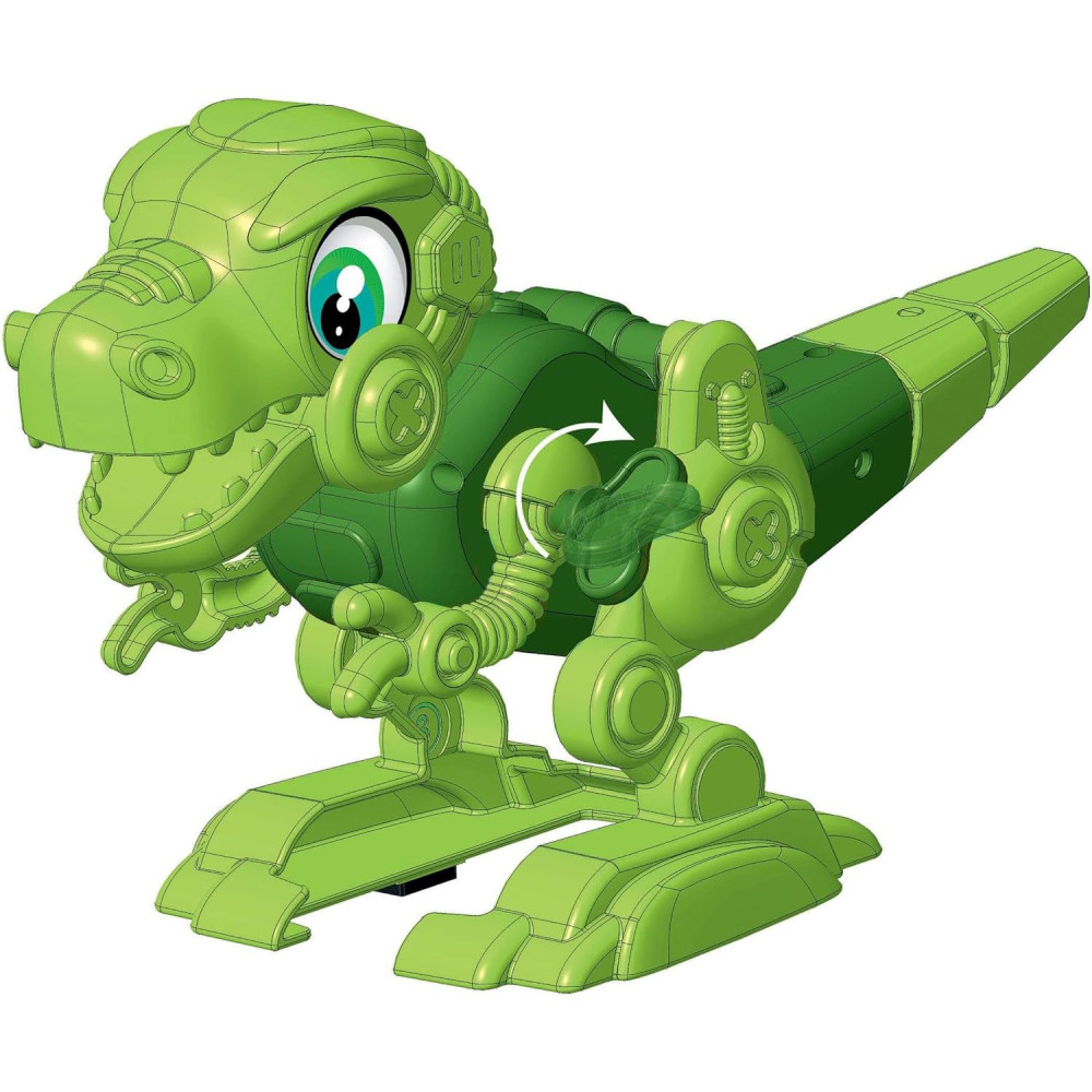 Робот-конструктор Clementoni Dino Bot T-Rex, серия Science & Play (75073.00)