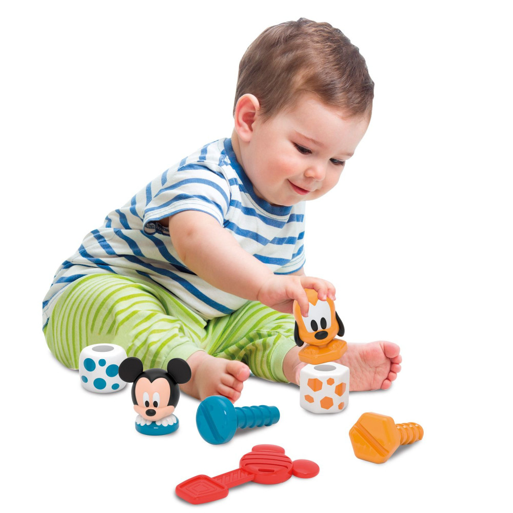 Розвиваюча іграшка Clementoni Mickey & Pluto Build & Play, серія Disney Baby (17814)
