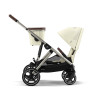 Прогулочная коляска Cybex Gazelle S 2023 TPE Seashell Beige