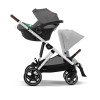 Прогулянкова коляска Cybex Gazelle S 2023 SLV Lava Grey