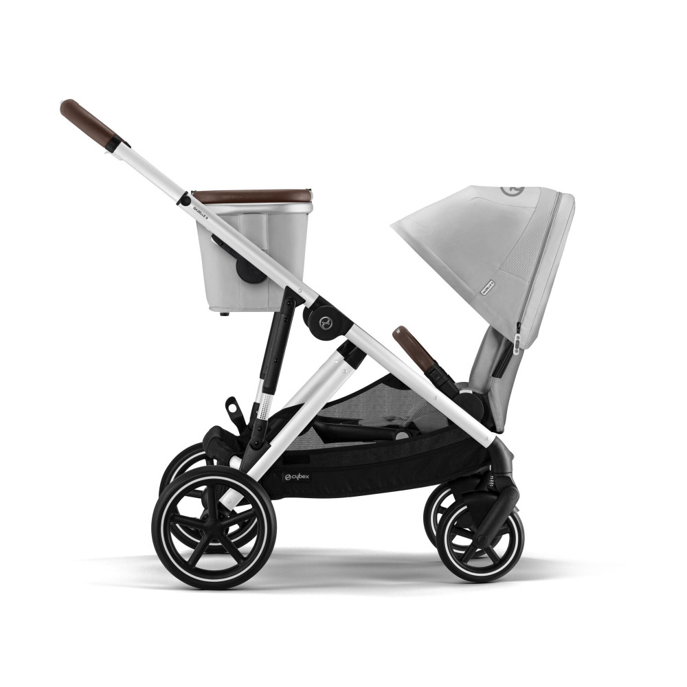 Прогулянкова коляска Cybex Gazelle S 2023 SLV Lava Grey