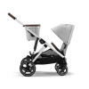 Прогулянкова коляска Cybex Gazelle S 2023 SLV Lava Grey