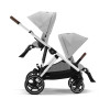 Прогулянкова коляска Cybex Gazelle S 2023 SLV Lava Grey