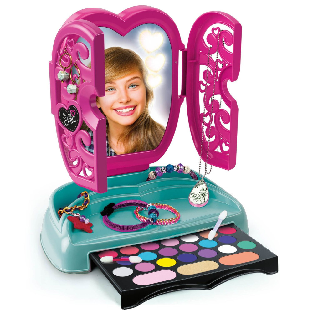 Детский набор косметики Clementoni The Make-Up Mirror, серия Crazy Chic (18541)