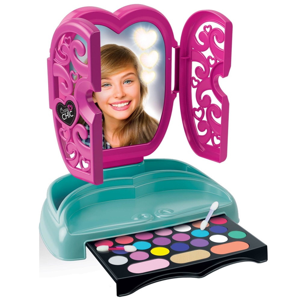 Детский набор косметики Clementoni The Make-Up Mirror, серия Crazy Chic (18541)