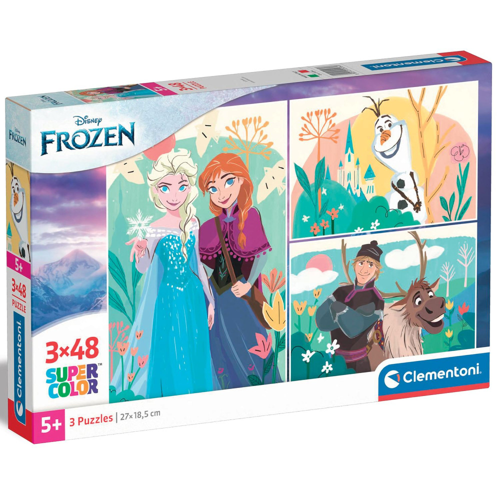 Пазл 3 в 1 Clementoni Disney. Frozen II, 3 по 48 элементов (25284)