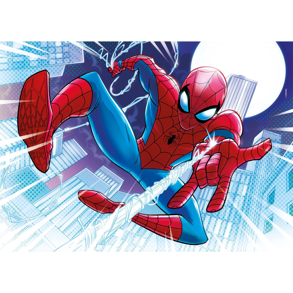 Пазл, що світиться у темряві Clementoni Spider-Man, серія Glowing, 104 елементи (27555) Пазл, що світиться у темряві Clementoni Spider-Man, серія Glowing, 104 елементи (27555)