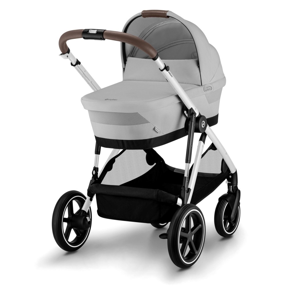 Коляска 2 в 1 для одного ребенка Cybex Gazelle S 2023 SLV Lava Grey