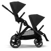 Дитяча коляска для погодок Cybex Gazelle S 2023 Moon Black