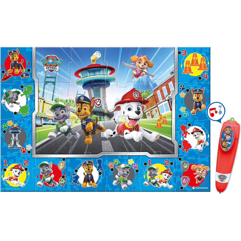 Пазл с интерактивной ручкой Clementoni Paw Patrol (61970) Пазл с интерактивной ручкой Clementoni Paw Patrol (61970)