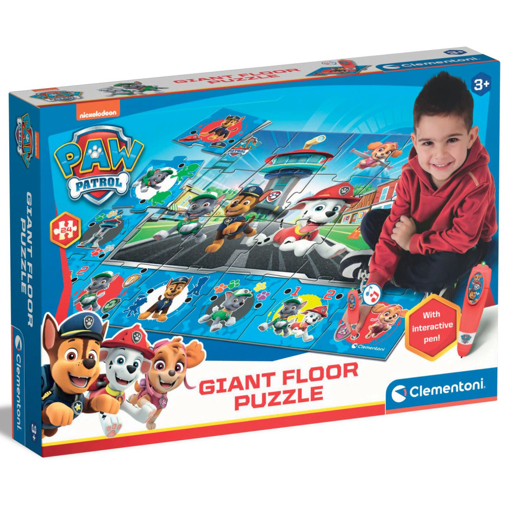 Пазл с интерактивной ручкой Clementoni Paw Patrol (61970)