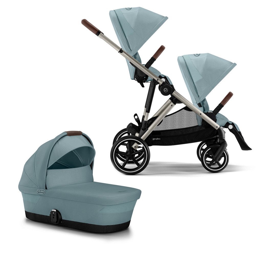 Дитяча коляска для погодок Cybex Gazelle S 2023 TPE Sky Blue