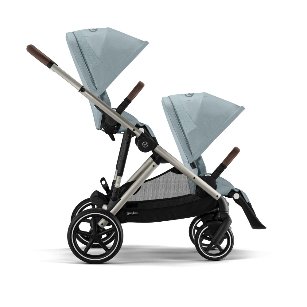Дитяча коляска для погодок Cybex Gazelle S 2023 TPE Sky Blue Дитяча коляска для погодок Cybex Gazelle S 2023 TPE Sky Blue