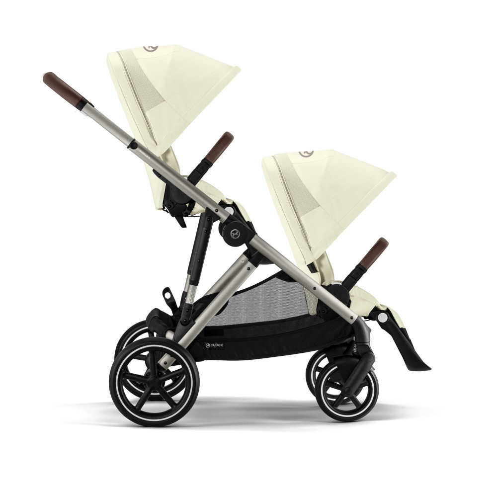 Дитяча коляска для погодок Cybex Gazelle S 2023 TPE Seashell Beige Дитяча коляска для погодок Cybex Gazelle S 2023 TPE Seashell Beige