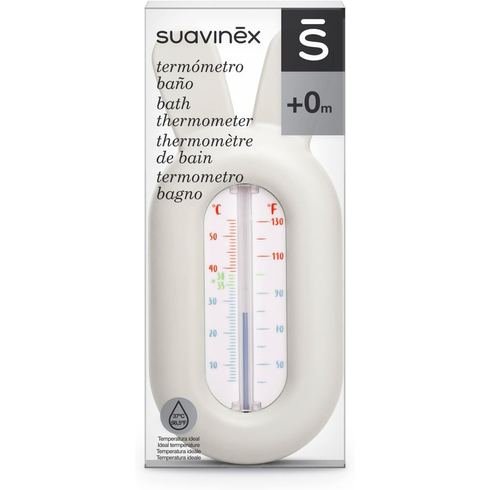 Термометр для воды Suavinex белый (400695/7)