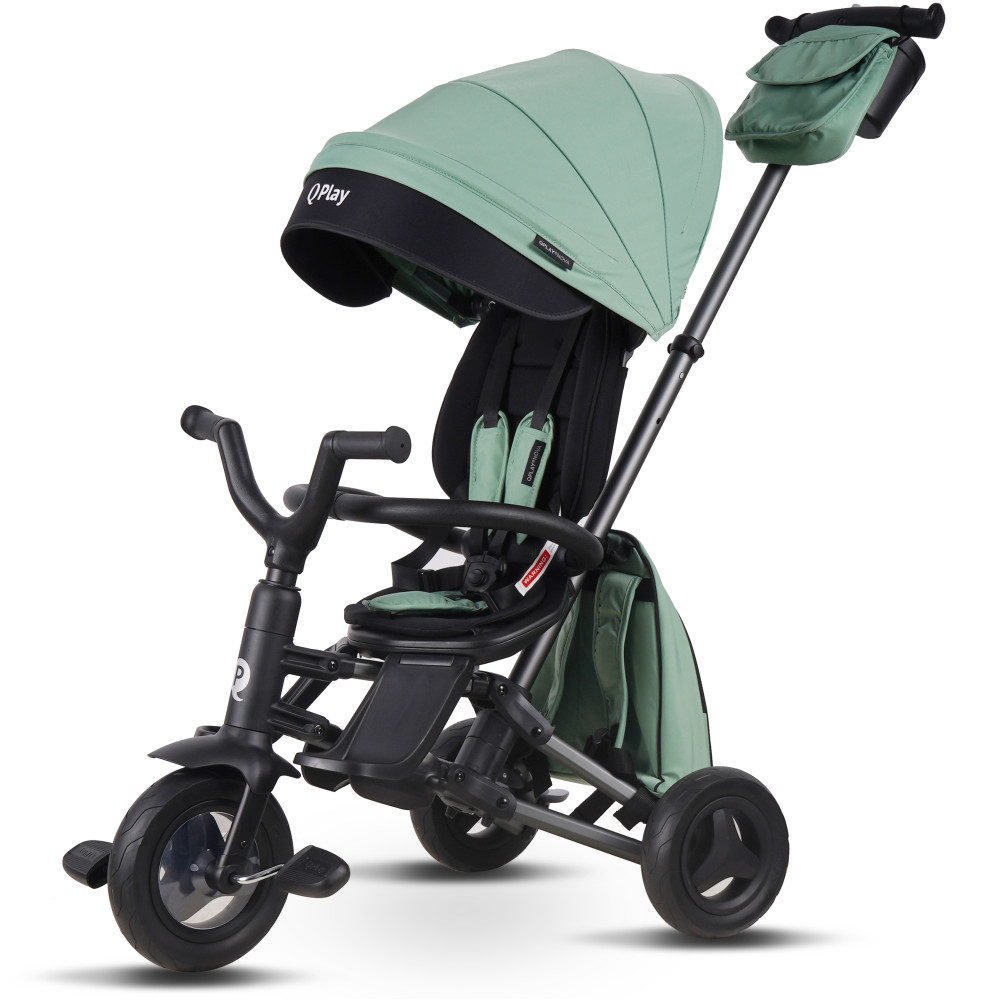 Триколісний велосипед Qplay Nova+ Rubber Exclusive Green