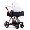 Коляска 2 в 1 Ninos Bono White Black (NB2019WB)