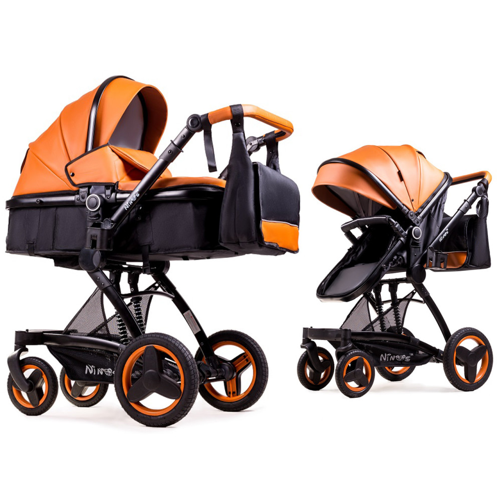 Коляска 2 в 1 Ninos Bono Brown (NB2020BR)