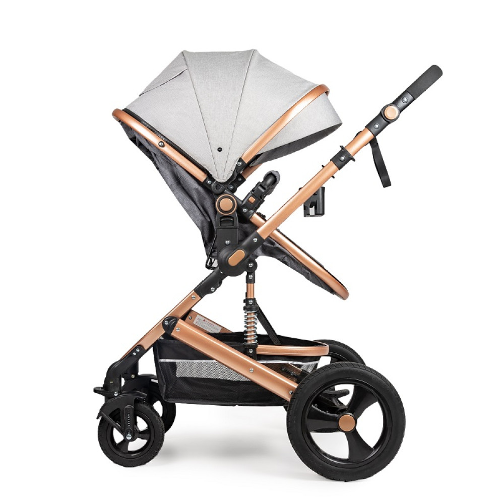 Коляска 2 в 1 Ninos Brava New Grey (NB2021NEWGG)