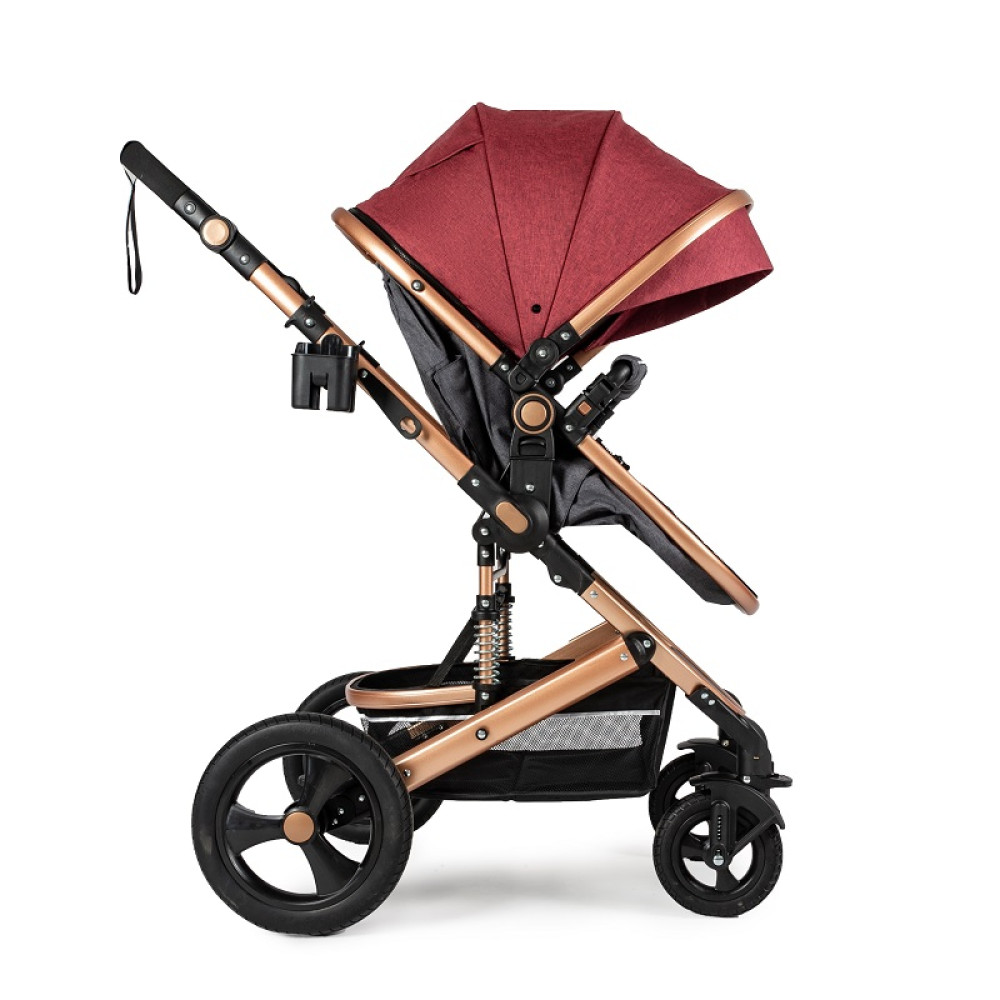 Коляска 2 в 1 Ninos Brava New Red (NB2021NEWRG)