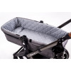 Коляска 2 в 1 Ninos Alba Melange Grey (NA2018MG)
