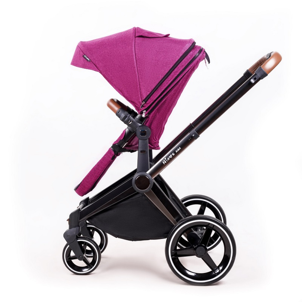 Коляска 2 в 1 Ninos Alba Purple (NA2018DP)