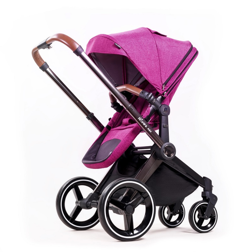 Коляска 2 в 1 Ninos Alba Purple (NA2018DP)