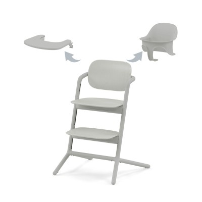 Стульчик для кормления Cybex Lemo 3в1 Suede Grey