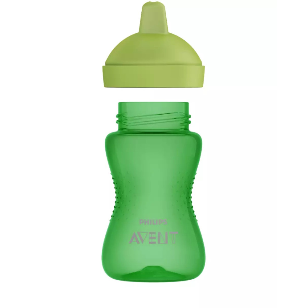 Чашка с носиком Philips Avent от 18 мес, 300 мл, зеленая (SCF804/03)