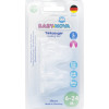 Соска силиконовая Baby-Nova круглая с узким горлышком для каши 6-24 мес, 2 шт (17303)