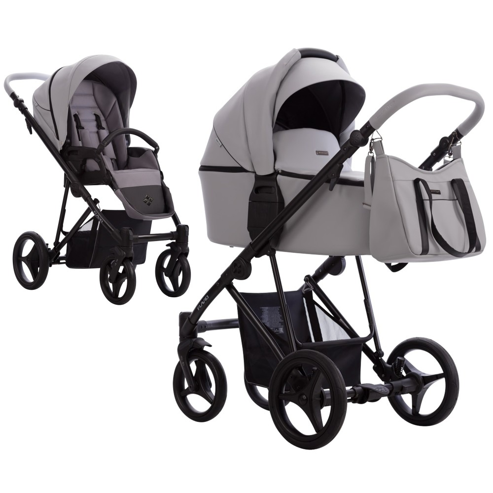 Коляска 2 в 1 Bebetto Flavio Pro 10 сірий