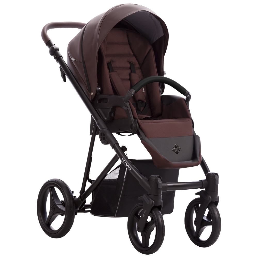 Коляска 2 в 1 Bebetto Flavio Pro 11 шоколад