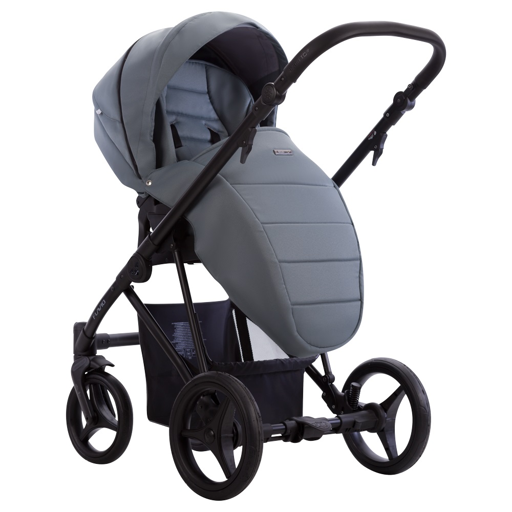 Коляска 2 в 1 Bebetto Flavio 13 графіт
