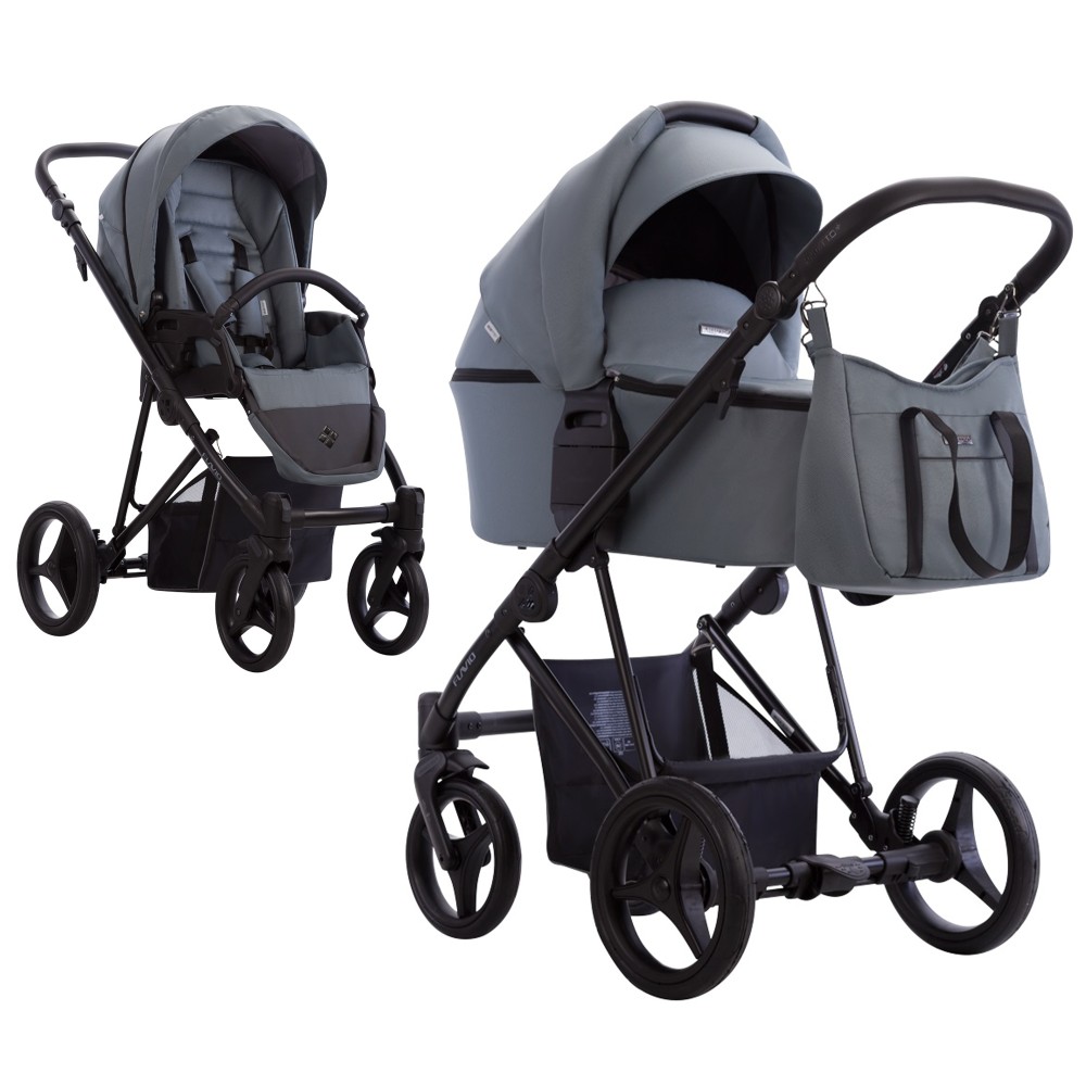 Коляска 2 в 1 Bebetto Flavio 13 графіт