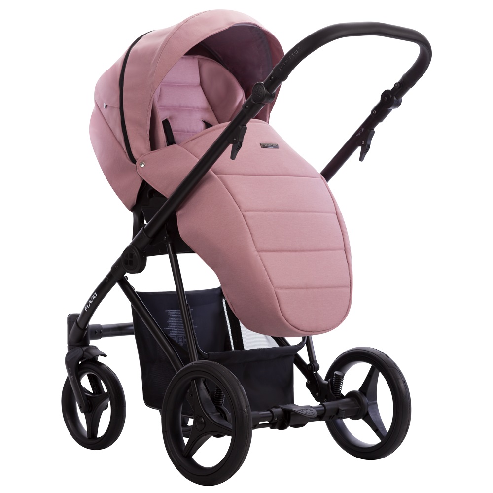 Коляска 2 в 1 Bebetto Flavio 15 рожевий