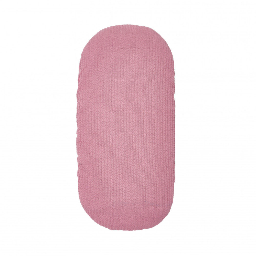 Дитяче простирадло на резинці Twins Pastel в коляску 90х50, fuchsia (6060P-90х50-27)