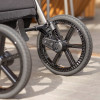 Carrello Omega CRL-6530/1 - детская коляска 2 в 1, всесезонная коляска с фонариком LED • Perfect Green