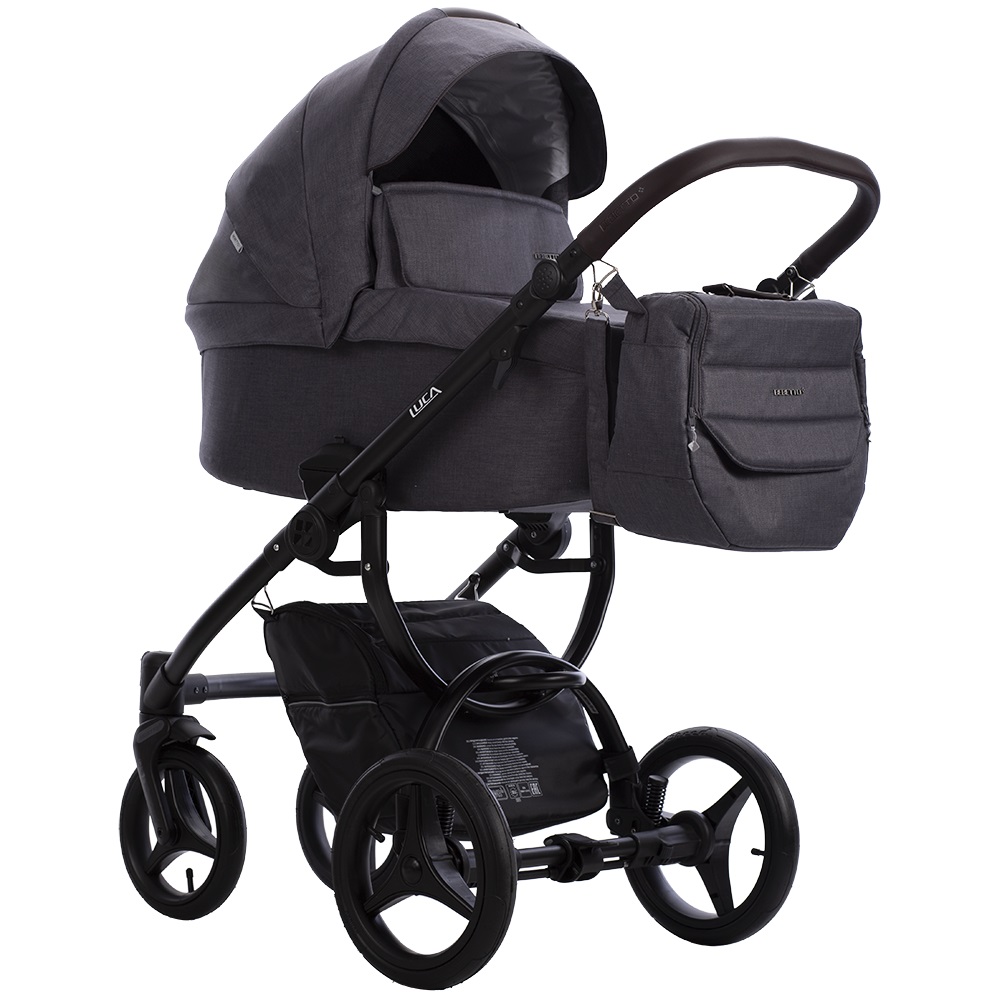 Коляска 2 в 1 Bebetto Luca 31 graphite