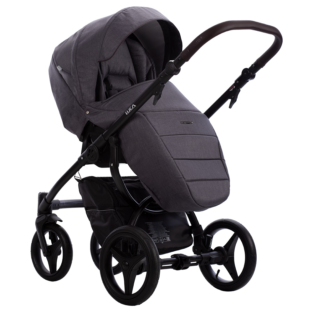 Коляска 2 в 1 Bebetto Luca 31 graphite