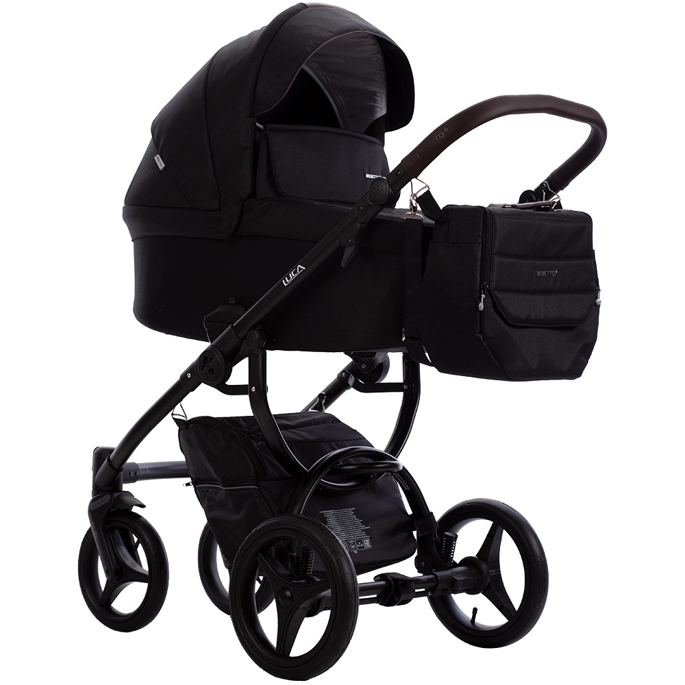 Коляска 2 в 1 Bebetto Luca 33 black