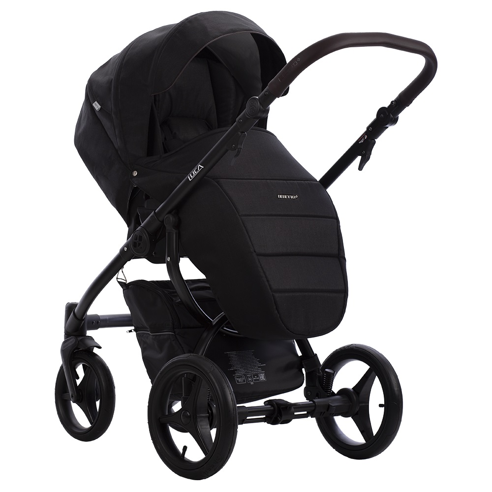 Коляска 2 в 1 Bebetto Luca 33 black