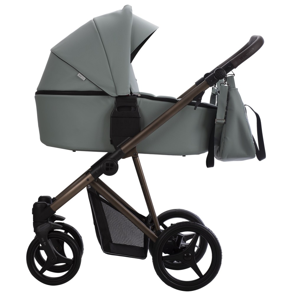 Коляска 2 в 1 Bebetto Flavio Choco Pro 09 green